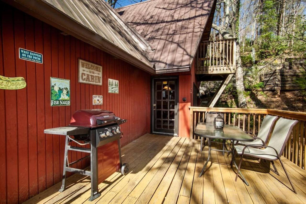Bear View Chalet With Hot Tub And Near Ober Gatlinburg Exterior foto